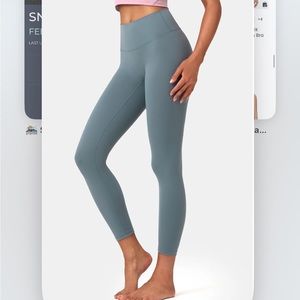 Grey/blue women’s leggings